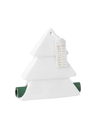 RAEDER | Cappello natalizio con biglietto di auguri | weiss
